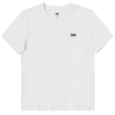 Lee标准版型小logo女短袖T恤