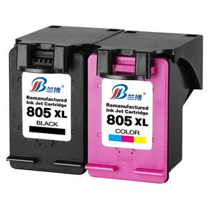 805墨盒适用惠普HP2720 2330 2332 2721 2722 2723 2729 1212 1210 打印机墨盒hp805xl墨盒可加墨黑色彩色