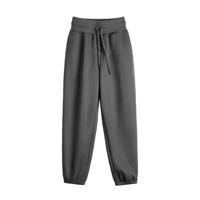 加绒保暖针织束脚卫裤