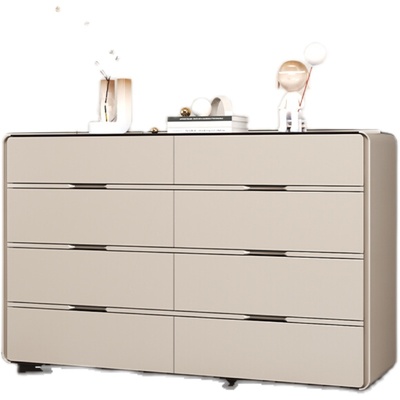 意式极简斗柜主卧床尾八斗柜