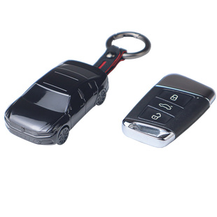 适用大众新迈腾 汽车钥匙保护套包壳扣途观L 途昂 途岳探歌凌渡CC