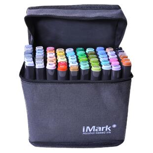 包邮德系iMark马克笔环艺室内常用30/36色酒精性防干送笔袋iMack