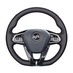 威马EX5方向盘套真皮手缝威马ex5手缝把套EX6 plus EX5-Z即客行W6
