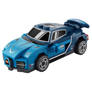 乐乐兄弟积木回力车玩具儿童益智拼装玩具男孩学生礼物奖品小颗粒