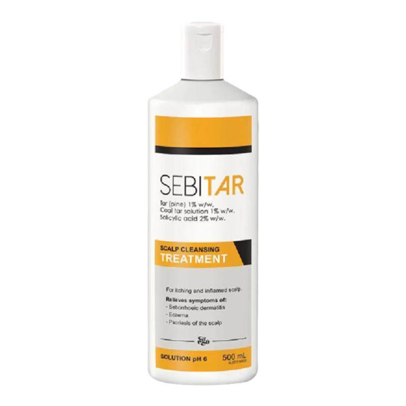 澳洲Ego Sebitar头部头癣止痒皮炎松焦油煤焦油水杨酸洗发水500ml