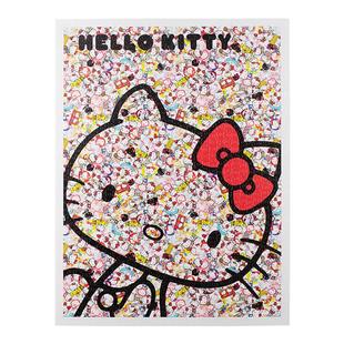 3D-JP三丽鸥平面塑胶拼图1200片成人潮玩礼物hello kitty扭扭蛋