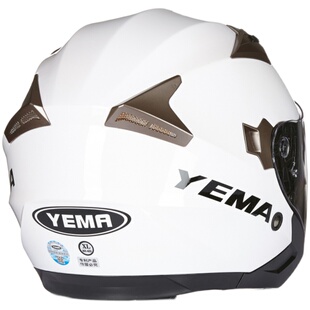 野马627头盔冬季双镜片半盔保暖冬盔电动车安全帽男女四季