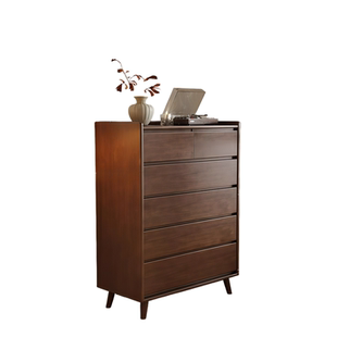五斗柜实木储物柜客厅玄关柜床尾抽屉柜卧室收纳柜床边柜子六斗柜