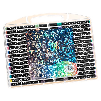 软头闪光马克笔小学生手抄报专用