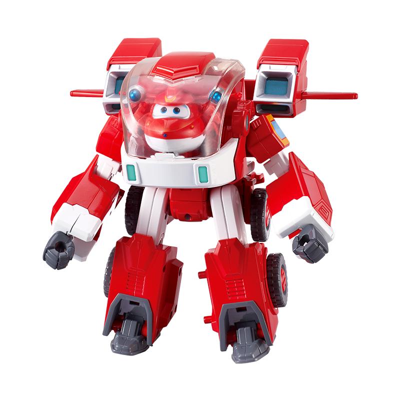 奥迪双钻超级飞侠玩具乐迪多多大载具超级机器人装备机甲套装男孩