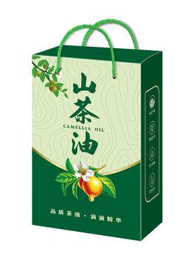 山茶油包装盒礼品盒手提纸袋雷嘉