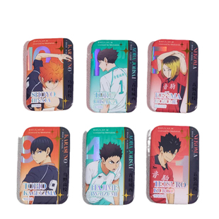 漫库正版排球少年羁绊系列双闪吧唧徽章日向翔阳影山飞雄周边