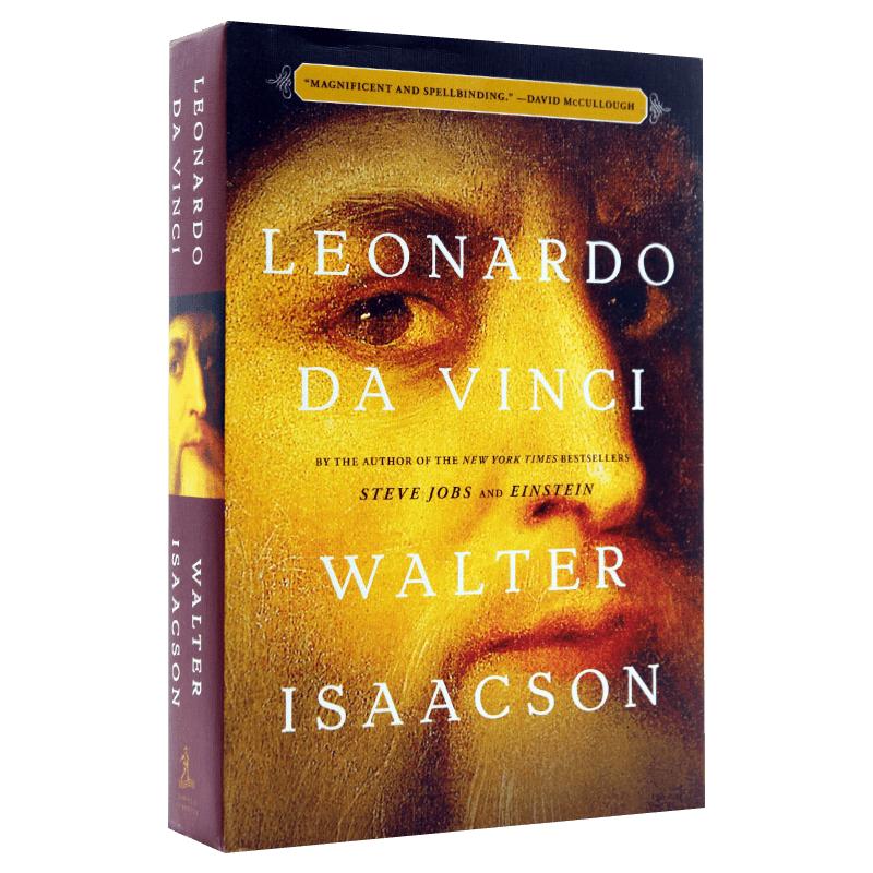 英文原版 达芬奇传记 乔布斯传作者Walter Isaacson 精装版 Leonardo da Vinci