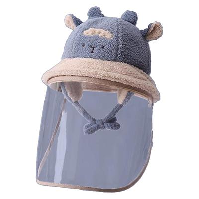 布丁新语仿兔毛渔夫帽宽檐