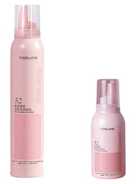 泡沫发蜡卷发保湿蓬松弹力素
