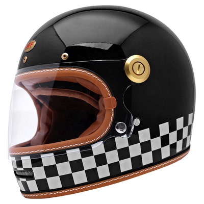 【送蓝牙耳机】台湾复古全盔冬季