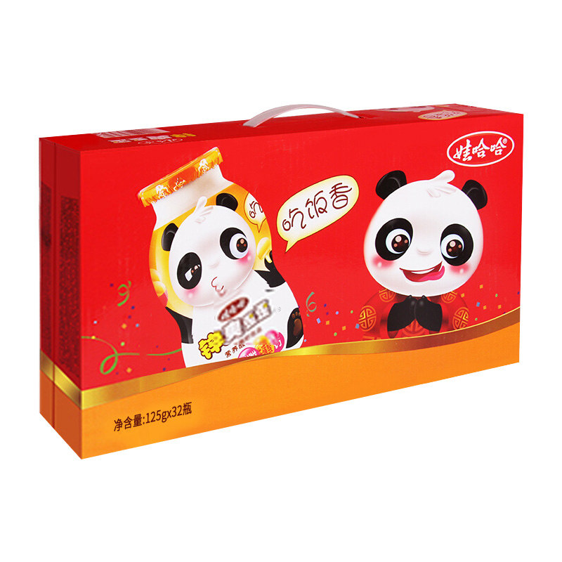 哇哈哈125ml儿童早餐酸奶饮品
