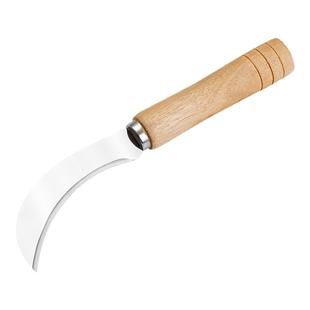 小弯刀烤肠专用刀摆摊商用淀粉肠花刀家用不锈钢香肠刀水果削皮刀