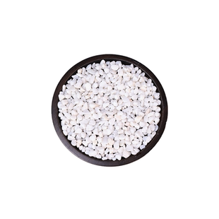 天然白石子庭院造景雨花石多肉铺面石盆栽花盆养花水培白色石头子