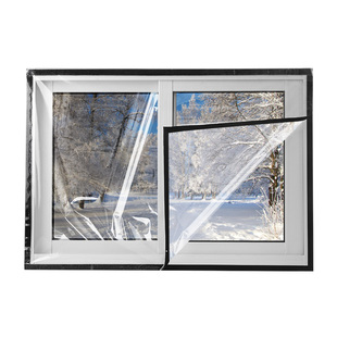 窗户防风保暖膜封窗胶带冬天漏风神器挡风防水不留胶密封条高粘度