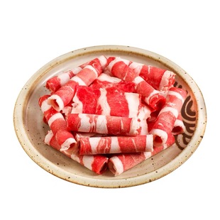 鲜嫩羊肉卷新鲜肥羊卷冷冻生羊肉片涮羊肉家庭火锅套餐可商用批发