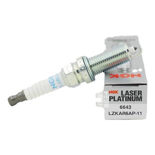 NGK铂金火花塞LZKAR6AP-11 6643适用于日产逍客骐达骊威轩逸