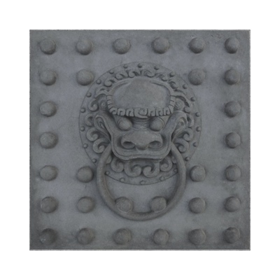 唐语兽头青砖仿古中式影壁墙建材