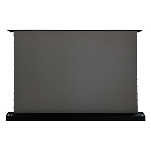当贝投影仪电动地升幕布 100寸120寸地拉式投影幕布家用抗光幕布4k 极米投影拉线电动幕自动升降坚果投影幕布
