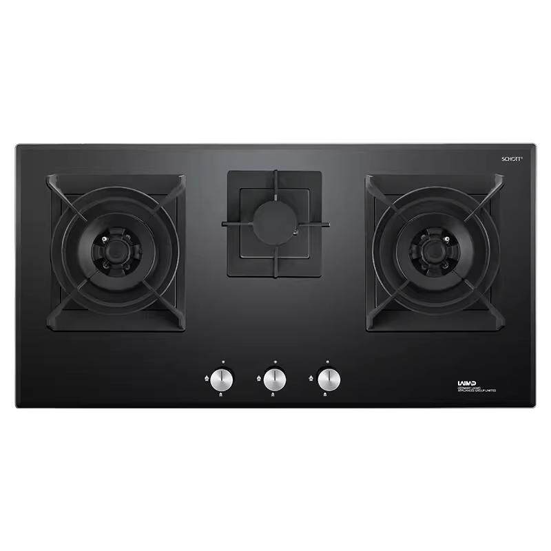 莱梅德5.2KW双边定时三眼燃气灶