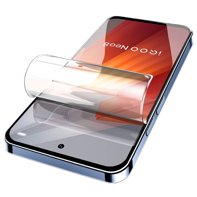 柠乐适用iqooneo9系列钢化水凝膜