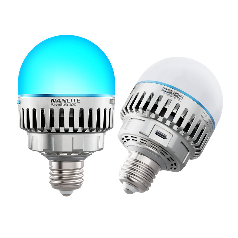 nanlite摄影氛围灯PavoBulb10C
