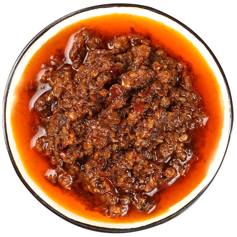 香辣牛肉酱火锅蘸料商用9斤桶装
