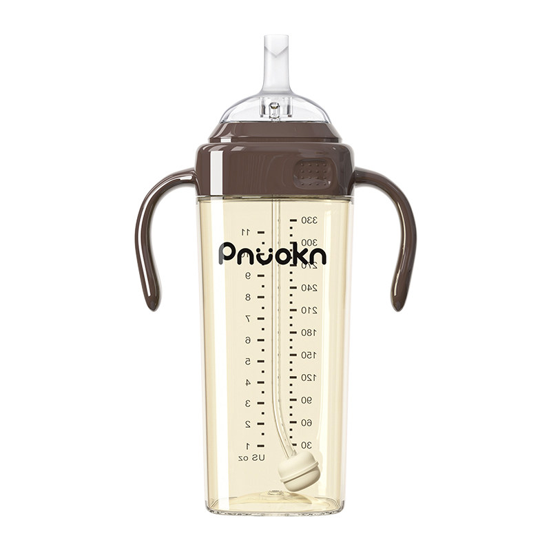 护齿吸管奶瓶1岁以上大容量330ml
