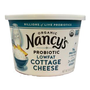 代购美国进口 NANCY'S有机低脂茅屋芝士/有机低脂芝士 454G