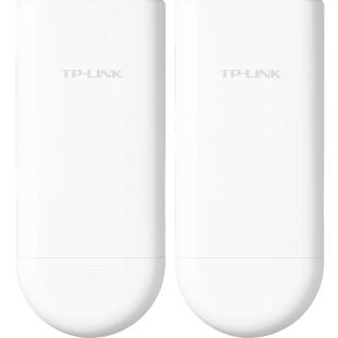 普联TP-LINK室外网络监控无线网桥一对5km套装867M高速5.8G百兆4网口标准PoE供电DC电源12/24V一键配对免配置