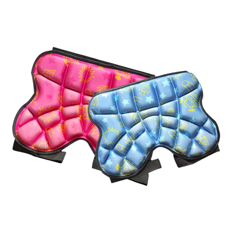 乐秀轮滑溜冰滑冰滑雪滑板护臀护屁股垫防摔裤护具加厚儿童男女