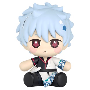 预定 GSC 银魂 Huggy 坂田银时 志村新八 神乐 冰箱贴 Q版手办