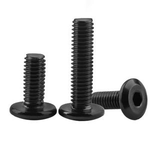 黑色不锈钢倒边内六角螺丝平斜边m10家具螺栓螺杆M8