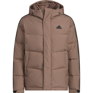 Adidas/阿迪达斯正品新款男女保暖运动休闲连帽羽绒服JW6734