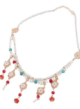 ABS珍珠古风通用手工项链