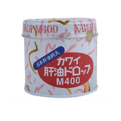 日本KAWAI肝油丸水果味原装进口