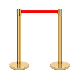 隔离带伸缩带一米线栏杆排队护栏围栏银行安全警戒隔离线桩警示柱