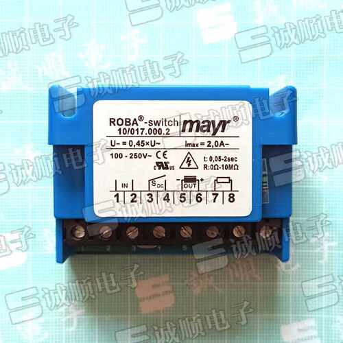议价mayr 10/017.000.2 ROBA -switch 2.0A 100-250V 0.05-2sec 1