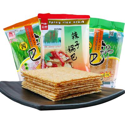 云岭大米锅巴非油炸安徽特产