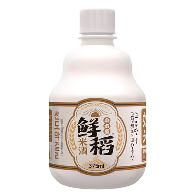 鲜稻小木屋礼盒装小瓶果味米酒低度朝鲜族延边特产延吉稻善禾米酒