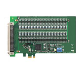 研华PCIE-1754全新64通道隔离数字输入输出扩展冻结功能IO采集卡