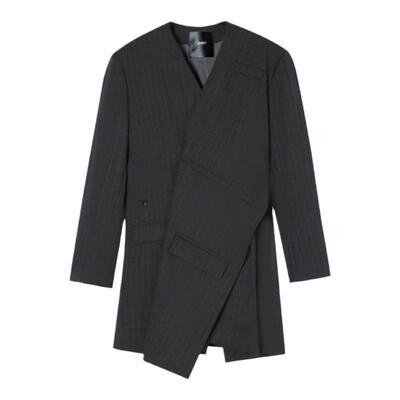 长袖宽松西服JNBY/江南布衣