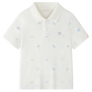 【液氨整理】FILA斐乐儿童童装短袖T恤2026夏季新款男小童POLO衫
