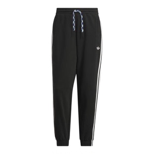 阿迪达斯三叶草男子毛圈布休闲宽松运动慢跑长裤 KC0118 KC0119