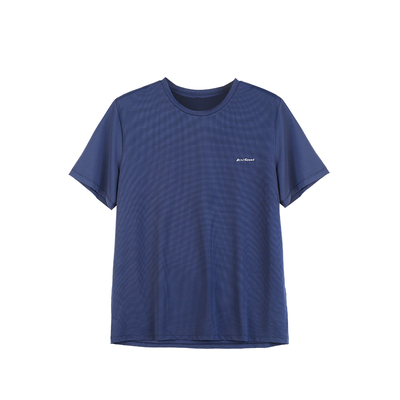 贴心男士暗格冰皮圆领短袖